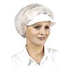 Lot de 10 - Boite de 100 Charlotte visière jetable SPP - Blanc image 0
