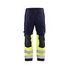 Pantalon de travail Multinormes 1478 - Marine/Jaune fluo image 0