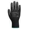 Gants enduit PU paume sans latex Noir image 2