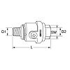 Lubrificateur de machine pneumatique image 2
