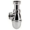 Siphon de lavabo design réglable en hauteur - PVC et Laiton chromé image 0