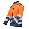 VESTE POLAIRE HV VENY ORANGE FLUO/NAVY image 1