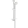 ENSEMBLE DOUCHE TEMPESTA 100 4 JETS DOUCHE 600MM + PORTE SAVON image 0