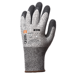 Lot de 5 - Gants anti-coupure tricot sans couture - Gris chiné image