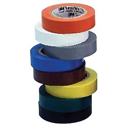 Ruban adhésif PVC pour cable électrique - L 15mm - Long 10m image