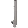 Siphon double pour machine à laver PVC - sortie horizontale orientable image 0