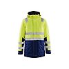 Parka de travail hiver haute visibilité 4495 - Jaune fluo/Marine image 0