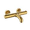 Mitigeur thermostatique bain/douche Ortence PVD bec courbé image 0
