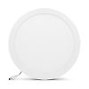Plafonnier LED LUNA en saillie Ø220mm IP20/IP40 18W - 1400lm - 3000K - Blanc image 9