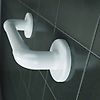 Barre d'appui PVC renforcé droite - blanc image 1