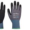 Gants NPR Pro Mousse Nitrile Noir/Gris image 2
