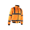 Veste de travail matelassé HV TUBE - ORANGE FLUO image 0