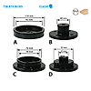 Coffret de 4 mâchoires pour mandrin Classic image 0