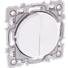 Interrupteur combiné blanc avec voyant  - SQUARE image 0