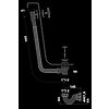 Vidage automatique pour baignoire standard image 1