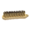 Boite de 8 brosses fil acier laitonné Classic image 0