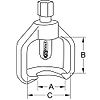 Extracteurs universels de rotules sur potence double image 3