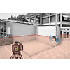 Récepteur laser pour lasers rotatifs rouges SensoLite 210 Set BlackLine image 1