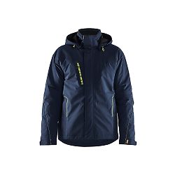 Marine foncé/Jaune fluo L image