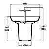 Colonne Robinetterie pour Lavabo Circulaire image 1