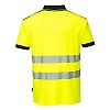 Polo HV PW3 Jaune/Noir image 1