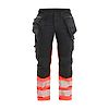 Pantalon de travail stretch haute-visibilité femme feMyanMare 7030 image 3
