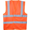 Lot de 50 - Gilet de travail d'été sans manche haute visibilité YARD - Orange Fluo image 6
