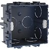 Boite d'appareillage maçonnerie - Grise + vis - 75x75mm - XL TRADI image 0