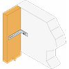Equerre nervurée droite END image 17