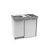 Meuble cuisinette 1 porte - Longueur 100cm image 4