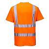 T-shirt Hi-vis MC coton comfort Orange image 1
