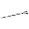 (Lot de 5) Ridoir à chapes fixes soudées + Embout à sertir - Petit modèle - Inox A4 image 2
