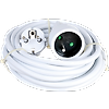 Rallonge électrique 2P+T, 10/16A, 230V - H05 VV-F 3G1,5MM² image 1