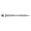 Vis bardage bois - Inox A4 - Tête fraisée - Double filet et filetage partiel - Pointe type 17 - Torx image 2