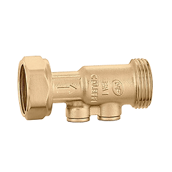 Clapet antipollution EA3046 NF ACS femelle mâle court laiton 3/4'' - Série 342 image