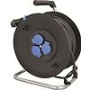 ENROULEUR DE CABLE PRO A TAMBOUR 320MM A CLAPETS H07RN-F 3G1,5 - 3 PRISES NF IP44 image 0