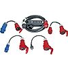 KIT ADAPTATEURS COMPLET RECHARGE VOITURE ELECTRIQUE EUROPE image 0
