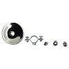 Collier de fixation réglable pour douche laiton chromé - Ø16 image 1