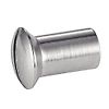 Ecrou relieur fraisé bombé fendu  - Inox A2 image 2