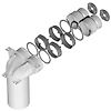 Kit PEHD adaptateur coudé double pour bouche image 0