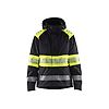Veste de travail hardshell haute visibilité femme 4430 - Noir/Jaune image 0