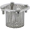 Crépine inox 304 seule maille 6 mm pour bride PN10/16 - Série 376 image 0