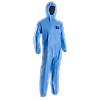 Lot de 25 - Combinaison jetable avec capuche SMS Bleu image 0
