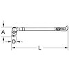 Cliquet téléscopique 610 mm (24'') - 915 mm (36'') image 2