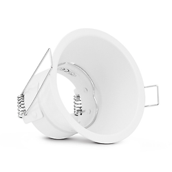 Blanc Alu - Ø 82 x 74mm Ø de perçage 75mm image