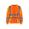 Sweat de travail haute visibilité 3341 - Orange fluo image 0