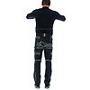Pantalon de travail en tissu softshell stretch PIT - Noir image 2