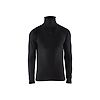 Haut de sous-vêtements col zippé XWARM 4894 - Noir image 0
