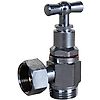 Robinets pour réservoir WC Equerre chromé Male/Femelle - Série 1341 image 0