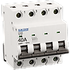 Disjoncteur tétrapolaires courbe C connexion vis haut/bas - IP20/IK02 image 0